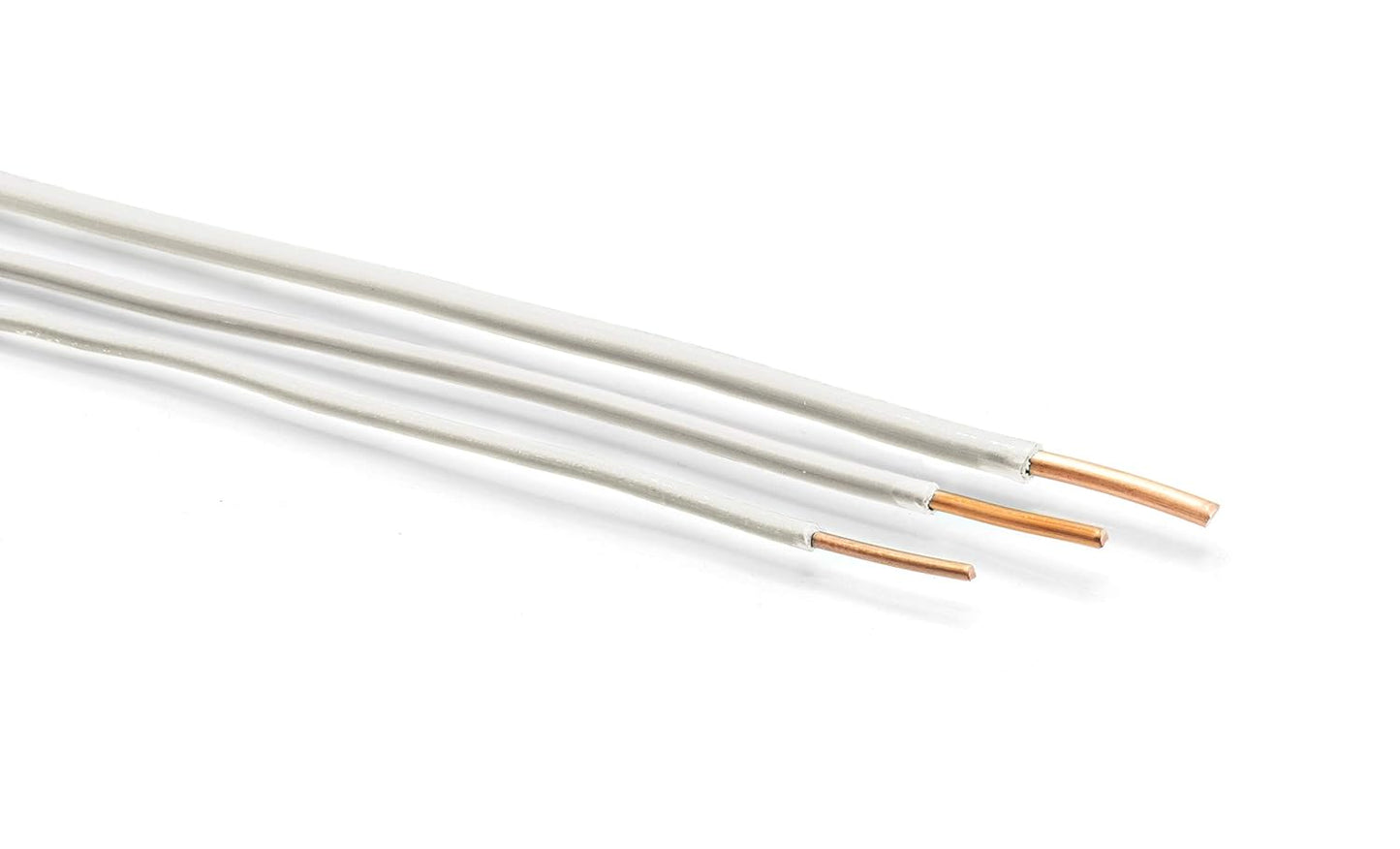 150 Feet (45 Meter) - Insulated Solid Copper THHN/THWN Wire - 12 AWG, Made in the USA, Residential, Commerical, Industrial, Grounding, Electrical Rated for 600 Volts - in White