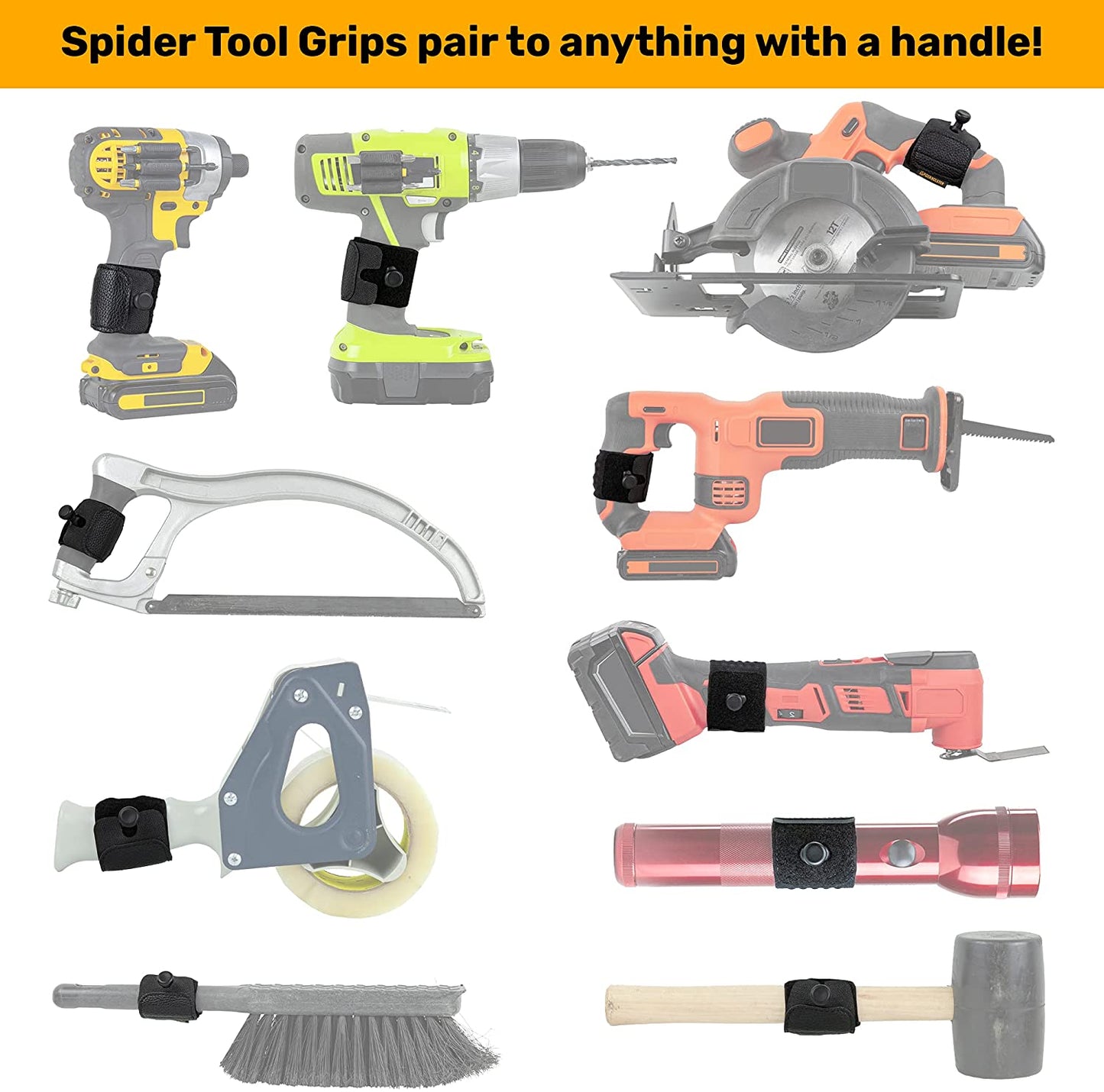 Tool Holster - Improve the Way You Carry Your Power Drill, Driver, Multitool, Pneumatic, Multi-Tool and More on Your Belt - Compatible with All Major Tool Brands