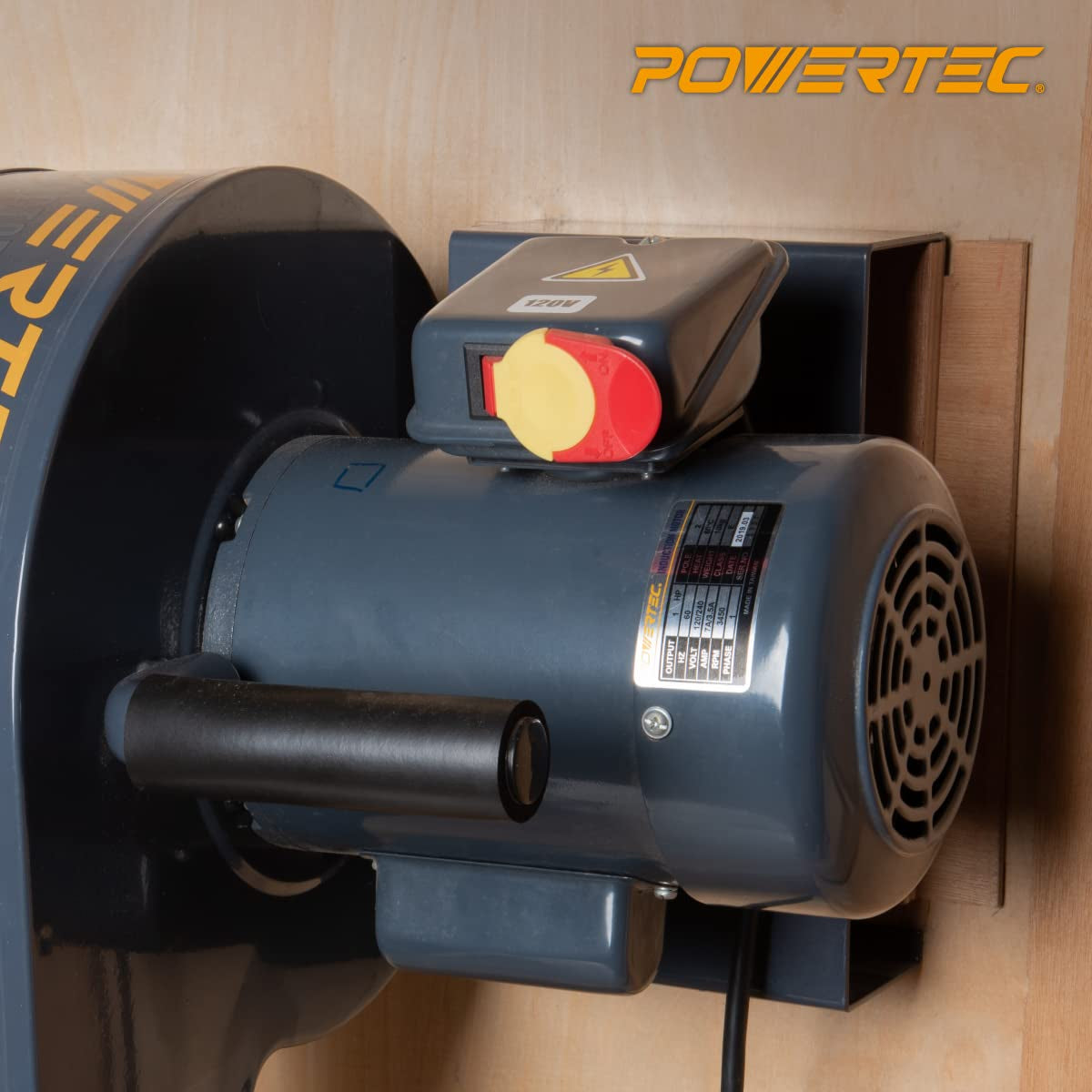 120/230V Dual Voltage Safety Paddle Switch, 1HP Smart Switch W/Removable Locking Key. Fits Table Saw, Drill Press, and Disc Sanders, Power Tool Safe Guard (71390)