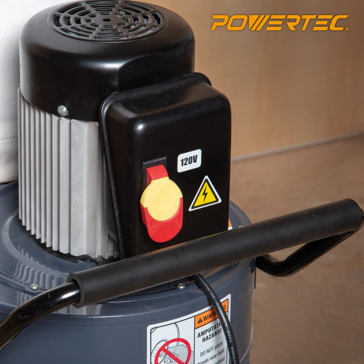 120/230V Dual Voltage Safety Paddle Switch, 1HP Smart Switch W/Removable Locking Key. Fits Table Saw, Drill Press, and Disc Sanders, Power Tool Safe Guard (71390)