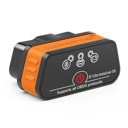 ELM327 V1.5 Bluetooth 5.0 OBD2 Scanner ELM 327 V1 5 OBDII Auto Car Diagnostic Tools ODB2 OBD 2 Code Reader